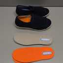 Mei MACLEOD Women's Walking Shoes with Wide Width Lightweight Air Cushion Sneakers Casual Running Jogging Shoes for Diabetic Swollen Feet