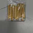 PATIKIL 150 Grain Archery Arrow Brass Insert, 12 Packs Insert Screw Copper Brass Arrow for .244/6.2mm Carbon Arrows