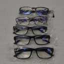 Gaoye Professional Reading Glasses for All Day - Computer Readers with Blue Light Protection - Value Pack 6 pcs, +1.75