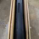 60" Electric Fireplace Wall Mounted and Recessed with Remote Control, 750/1500W Ultra-Thin Wall Fireplace Heater W/Timer Adjustable Flame Color and Brightness, Log Set & Crystal Options