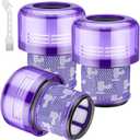 Outsize Replacement Filter Compatible with Dyson V11 Outsize, V11 Outsize Origin, Outsize,Outsize Plus, Outsize+, Outsize Absolute+, SV16, SV29 Vacuum Cleaner, Compare to Part 970422-01, 3 Pack
