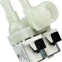 529730 Valve Inlet (OEM) fit for Fisher & Paykel Dishwasher, Replace 33390003, 522146,526850,AP6792087 Dishwasher Double Inlet Valve 24V