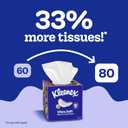 Kleenex Ultra Soft Facial Tissues, 8 Cube Boxes, 80 Tissues per Box, 3-Ply