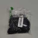 Just Quella Women's Off The Shoulder Long Sleeve Black Sheer Sequin Mesh Crop Top( 4-6 US) 