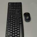 Logitech MK270 Wireless Keyboard and Mouse Combo for Windows, 2.4 GHz Wireless, Compact Mouse, 8 Multimedia and Shortcut Keys, 2-Year Battery Life, for PC, Laptop - Black