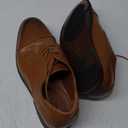 Men's Dress Shoes Formal Business Classic Lace Up Wingtip Oxford Shoes (9.5 Wide)