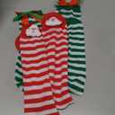 Loopeer 2 Pairs Christmas Thigh High Socks Halloween Women Striped Over Knee Stockings Candy Cane Socks for Women Girls