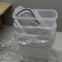 Utopia Kitchen Cereal Containers Storage - Liter Airtight Food Storage Containers & Cereal Dispenser For Pantry Organization And Storage (Clear, 4 Liter Pack of 4)