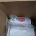 Domensi 6 Pcs Fall Apple Decorations Apple Vases Autumn Thanksgiving Table Centerpieces Galvanized Metal Vase for Flower Mason Jar Utensil Holder for Home Office Decor Teacher Appreciation Gifts(Red)