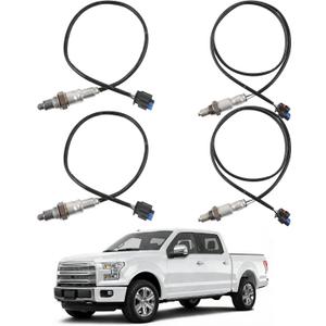 Dasbecan Oxygen O2 Sensor 4PCS Compatible with Ford F150 5.0L V8 F-150 3.3L V6 2018 2019 2020 Left Right Upstream & Downstream Replaces# 234-5731 234-5732 234-8050