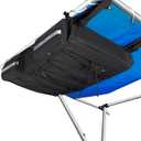 WATERWICH T-Top Storage Bag Compatible with Most T-Top Boats,Waterproof 600D Oxford-fabric Large Size T Bag for 6 Type II Life Jackets (Life Jackets not Included)