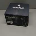 Shower Head with Handheld High Pressure: INAVAMZ Hand Held Shower Head & Rain Shower Head 2-IN-1 Shower Head with 59" Rotatable Stainless Steel Hose, Shower Trim Systems (Silver)