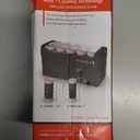 Remington Compact Ceramic Dual Voltage Hot Rollers for Long and Short Hair, Hair Setters, Hair Curlers, 1-1 " Purple/Black, 10 Piece Set