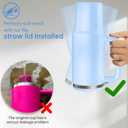 Compatible Stanley Lid Pink (blue)