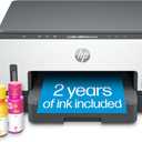 HP Smart -Tank 7001 Wireless All-in-One Cartridge-free Ink -Tank Printer, up to 2 years of ink included, mobile print, scan, copy (28B49A)