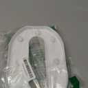 Pooqla Decorative Led Light Up Number Letters, White Plastic Marquee Number Lights Sign Party Wedding Decor Battery Operated Number (0) (8.86 in)