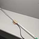 5FT T8 LED Refrigerator Tube Light 22W 3080Lm, 5000K Daylight White Non-Dimmable LED Cooler or Freezer Lights Clear Lens for Fridge, Supermarkets Freezer, Black Wire, UL Listed, 1 Pack