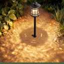 EDISHINE Low Voltage Landscape Lights, 3.4W 155LM 12V 3000K Landscape Path Lights, Outdoor Waterproof Landscaping Lights, 50,000H LED Pathway Light for Yard, Garden, Driveway, 6 Pack