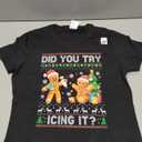 Have You Tried Icing It Funny Xmas Nurse Gingerbread NICU T-Shirt, Size S