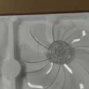 Garvee 20" Ceiling Fans with Lights and Remote Black Metal Acrylic
