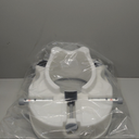 RMS Raised Toilet Seat - 5 Inch Elevated Riser with Adjustable Padded Arms - Toilet Safety Seat for Elongated or Standard Commode