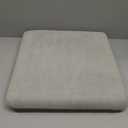 Sigmat Recliner Cushion for Elderly with Memory Foam 20x20x3 Inches Large Square Seat Cushion for Recliner Chair, Floor Pillow, Truck Seat Cushion Grey