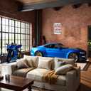 Mustang Sign, Mustang Accessories, Vintage Metal Mustang Signs