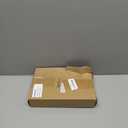 Kathfly 10 Pack 4 x 10 Inch Slatwall Shelves Hanging Accessories Clear Slatwall Shelf Plastic Shelves for Wall, Home Shoe Stores Boutiques Supplies (Clear)