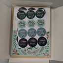 Bablira 24 Pack Happy New Year Cards Set with Envelopes, Boxed New Year Greeting Cards for NYE Parties, Office Events, Bulk Mailing, Home Decor(6 Designs), 4 * 6in, Blank