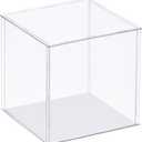 3 Pack Clear Display Case, Acrylic Box Assemble Transparent Dustproof Box Showcase 12x10x8 Inch for Collectibles, Crafts