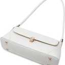 Shoulder Bags for Women Vintage Handbag Retro Classic Small Purse Cute Hobo Tote Handbag Mini Clutch Purse (Crocodile-white)