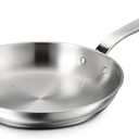Tramontina Tempo Tri-Ply Base Stainless Steel 10-Inch Frying Pan, Induction-Ready Skillet, Oven-Safe, Dishwasher-Safe