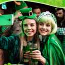 Zeyune 2 Pcs Valentines Day Headbands for Women Valentine Beaded Heart Headband Jeweled Rhinestone Knot Hair Accessories Mardi Gras Outfit for Holiday Gifts(Pink and White)