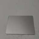 Hard Silver Metal Aluminum Mouse Pad Mat Smooth Magic Ultra Thin Double Side Mouse Mat Waterproof Fast and Accurate Control for Gaming and Office(Small 9.05X7.08 Inch)