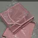 5-Section Vertical Desktop Organizer, 5-Section Mesh File Folder Stand Sorter for Office Home Classroom Organization (1, Pink)