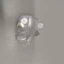 10 Pcs Clear Empty Eyeshadow Palette Plastic Eyeshadow Storage Box Case with 3 Grids Palettes Lipstick Box Pigment Palette Tray Plastic Cosmetics Container Box DIY Makeup Powder Sample Box