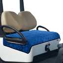 Golf Cart Seat Covers,Golf Cart Seat Towel Blanket,Soft Plush Golf Cart Seat Cover Fits for EZGO, Club Car, Yamaha and More,Golf Cart Accessories,Golf Gifts for MenBlue