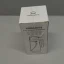 YARRAMATE 16oz/470ml Light Blocking Oil Sprayer for Cooking with Stickers, Food-Grade 2 in 1 Olive Oil Dispenser Bottle for Kitchen, Premium Dark Amber Glass Oil Bottle for Air Fryer, BBQ (Black)