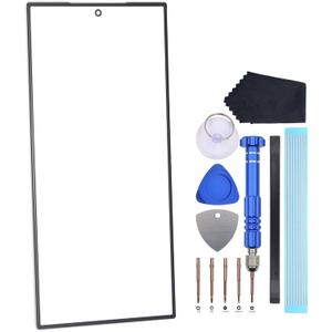 Glass Screen Repair Part for Samsung Galaxy S24 Ultra SM-S928B SM-S928B/DS SM-S928U SM-S928U1 SM-S928W SM-S928N Front Glass Screen Replacement Black