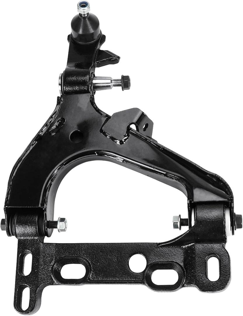 Front Right Lower Control Arm w/Ball Joint for Chevy Trailblazer & GMC Envoy 02-07, Buick Rainier 04-07, Oldsmobile Bravada 04, Isuzu Ascender 03-07, 05-07 Saab 9-7X, Suspension Kit K620468