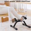 RYGEO Pedal Exerciser Mini Exercise Bike for Leg and Arm Recovery Exercise Lightweight and Portable Floor Bike