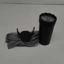 Dog Paw Cleaner, Washer, Muddy Pet Foot Cleaner for Small Medium Large Breed Dogs/Cats (with 3 absorbent towel) (Black, Large)