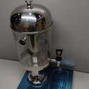 Stainless Steel Beverage Machine, Commercial Beverage Cold/Hot Drink Dispenser for Restaurant Hotel Bar(Silver)