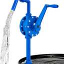 Orion Motor Tech 55 Gallon Drum Pump, Rotary Barrel Pump for Transfer of Chemicals, Acidic Solutions, Fuel, Water Based Fluids, Drum Pump Fits 5 to 55 Gallon Drums Hand Water Pump for 55 Gallon Barrel
