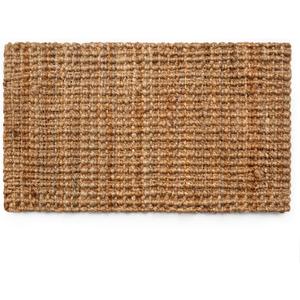 PLUS Haven Jute Doormat - Size: 17.5-Inches x 30-Inches - Pile Height: 1-Inch - Doormat Outdoor Entrance, Front Porch Door Mat, Easy to Clean Entry Mat, Outdoor and Indoor Uses, Home Decor