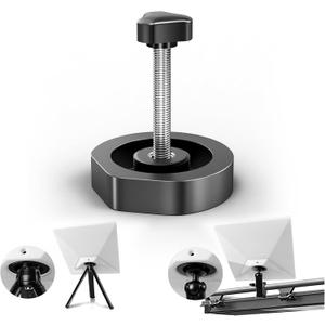 2 x VHBW Replacement Starlink Mini Tripod Adapter  Aluminum Alloy Mount Compatible with Starlink Mini, 3/8"16 & 1/4"20 Threaded, Fixing Clamp for Tripod and Accessories (NOT for New Mini)