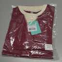 Women Sweatshirt Striped Crew Neck Oversized Long Sleeve Sweatshirt Color Block Loose Pullover (Medium)