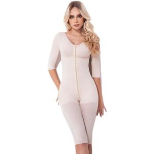Velvet AFRICA High Compression Post-Surgical Knee-Length Girdle, S, Beige