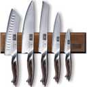 HOSHANHO Knife Set with Magnetic Knife Holder, 6 Pieces Japanese High Carbon Stainless Steel Kitchen Knife Sets, Ultra Sharp Professional Chef Knives Sets