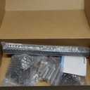 Starlink Gen 3 Mount Adapter Aluminum Alloy, 15.7" Heavy Duty Steel Pivot Pole Pipe with Adjustable Base Mount Kit Compatible with Starlink V3 Standard Dish for Roof